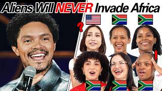 South Africans React To Trevor Noah FUNNIEST Jokes | Why Aliens Would NEVER Invade Africa