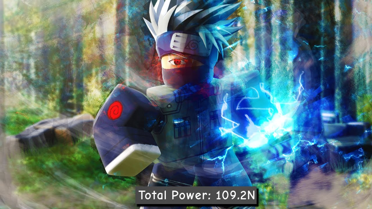 Sharingan No Kakashi Reached 100n Power Uses New Mangekyo 2 Copy Noobs Anime Fighting Simulator Youtube - noob anime robot roblox