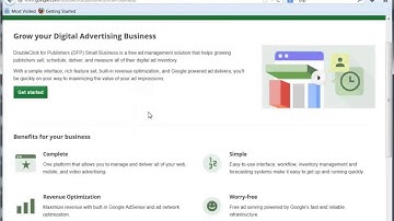 DFP DOUBLE CLICK FOR PUBLISHERS STEP #1 INTRO EASY TO UNDERSTAND HOW TO GUIDE