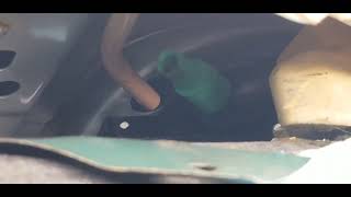Saturn Aura sunroof leak water to floor