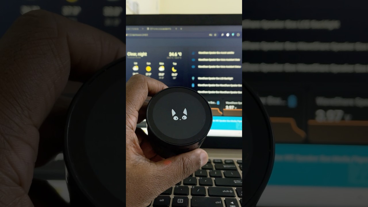 Home Assistant Voice Assistant Using ESPHome and LVGL on 