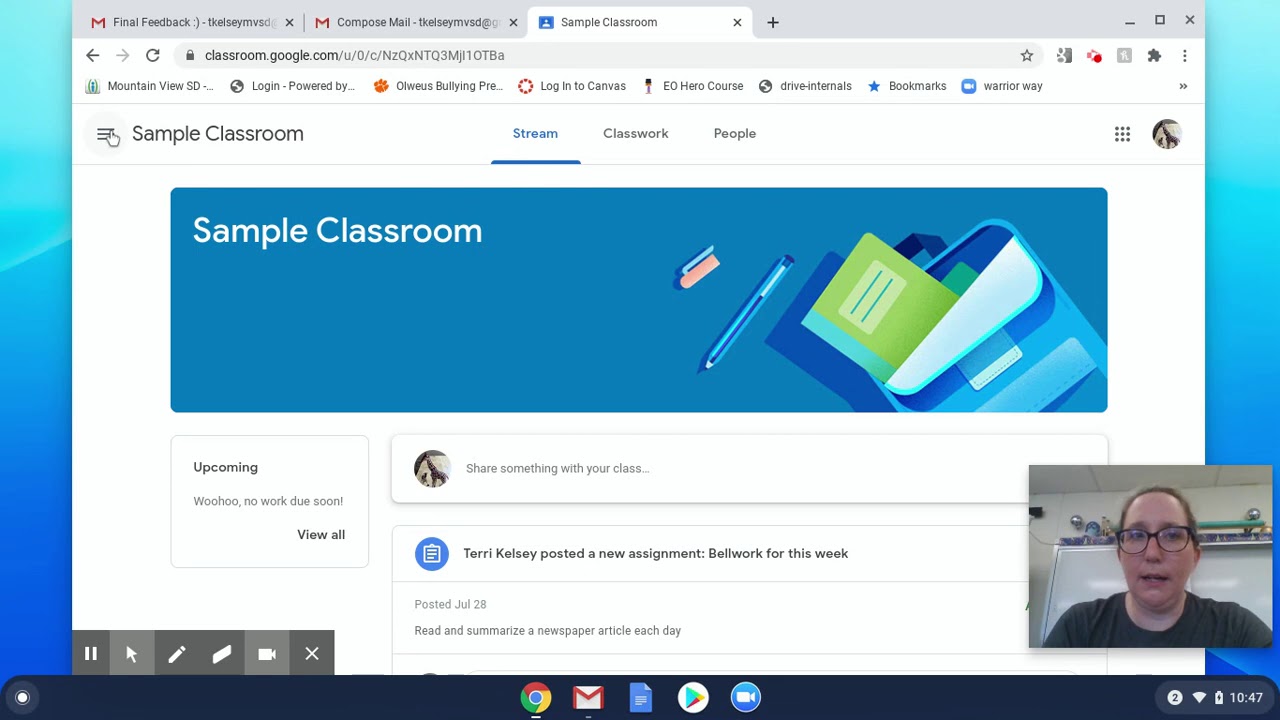 Google Classroom Tour for Parents and Students - YouTube