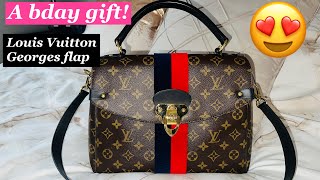 WHATS IN MY GEORGES LOUIS VUITTON BAG! #whatsinmybag2023