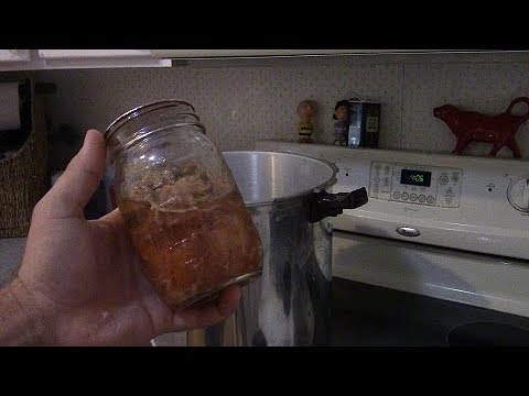 How to Can Meat. Pressure Canning tutorial - YouTube