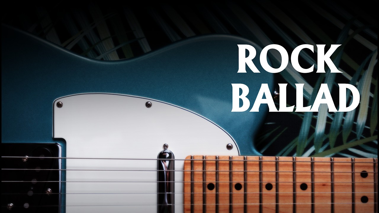 Sad & Confused Rock Ballad - Guitar Backing Track Bm 90 bpm