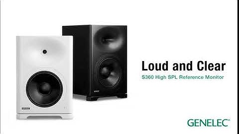 Loud and Clear | The Genelec S360 High SPL Reference Monitor