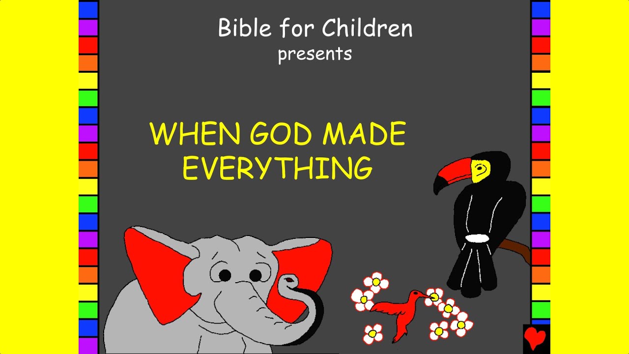 BFC 01 Когда Бог создал всё (обновленная версия на английском языке)