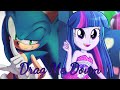 Sonic and twilight sparkle  drag me down