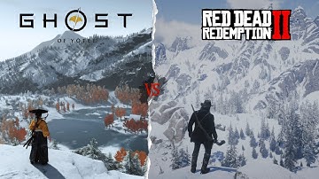 Ghost of Yotei vs Red Dead Redemption 2 | Physics and Details Comparison