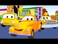 Tom the Tow Truck and his friends in Car City Carl the supertruck, Troy the Train and the Car Patrol