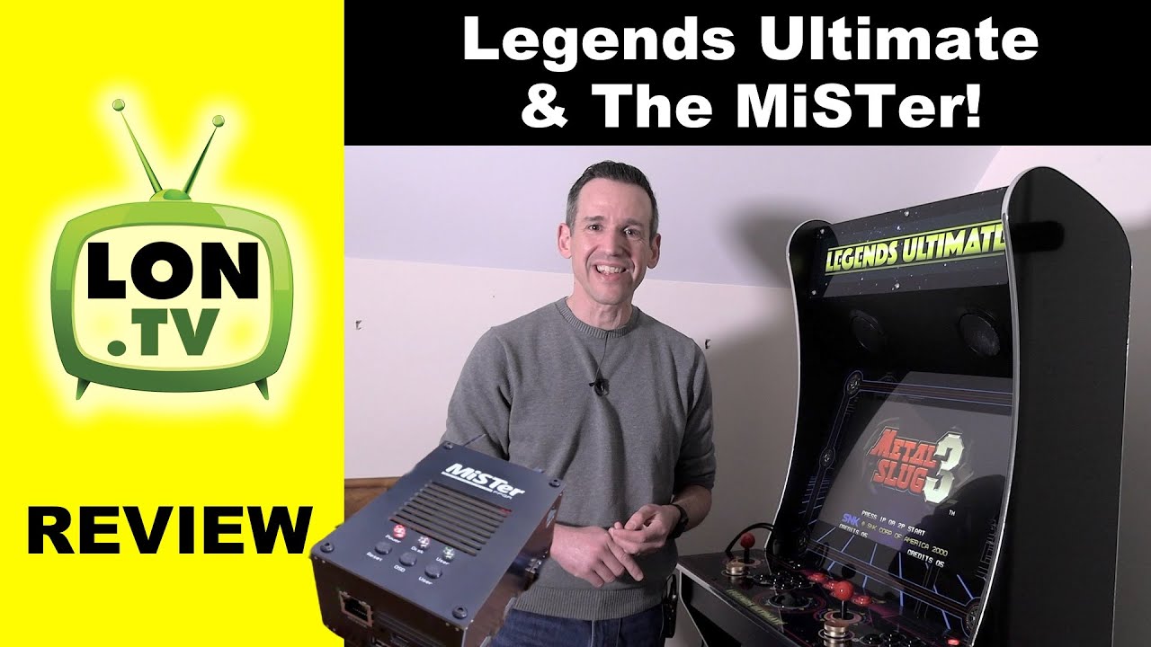 MiSTer & the ATGames Legends Ultimate Arcade Cabinet! No Mods Necessary!