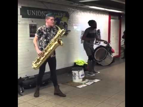 the coolest  saxophone player ever