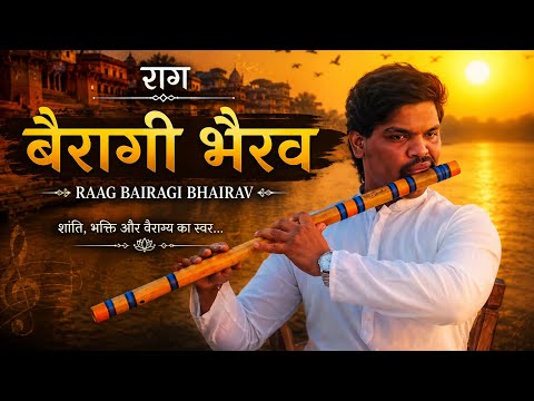 Raag Bairagi Bhairav Aalap | Soulful Morning Bansuri | Indian Classical Flute #music#flute 