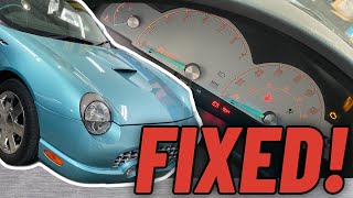 FORD THUNDERBIRD | INSTRUMENT CLUSTER | NO BACK LIGHT | HOW TO TEST