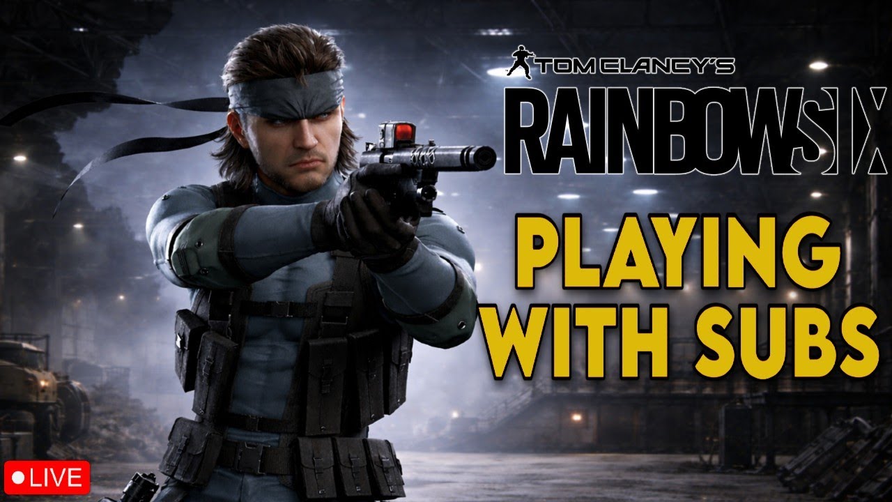 🔴RAINBOW SIX SIEGE 🔴 PLAYING WITH SUBSCRIBERS JOIN UP - YouTube