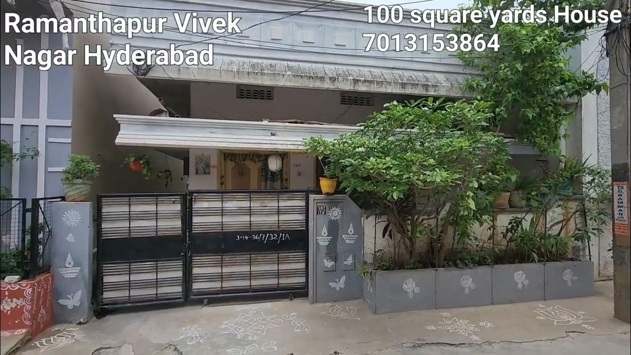 v.no.377. House for sale Hyderabad. Ramanthapur Vivek Nagar 7013153864
