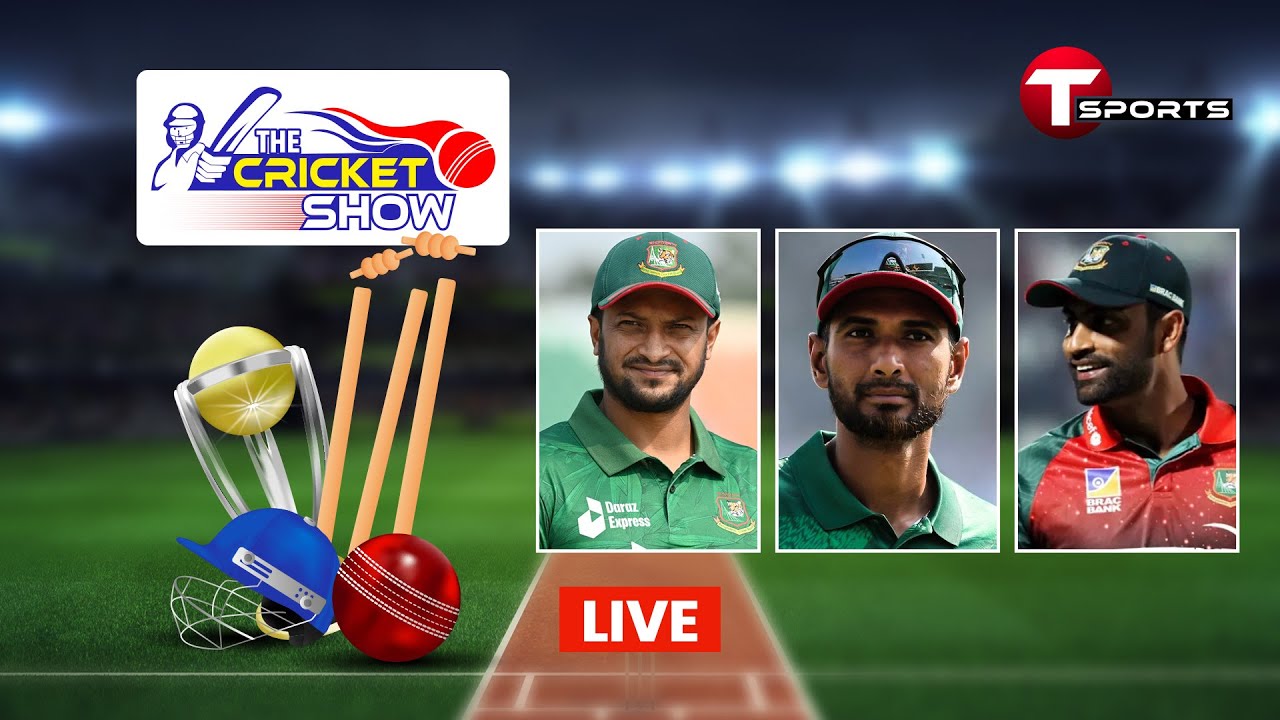 LIVE The Cricket Show Talk Show Cricket Cricket Analyst T Sports 