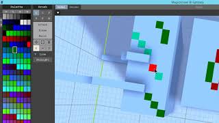 Learn Magica Voxel - Create 3D Game Models For Unity3D : Types of Brushes