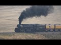 Union Pacific Big Boy #4014 Steam Train Approaching Speer Junction & Sanding Flues (9/7/21)