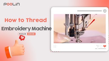 How to Thread Poolin EOC05 Embroidery Machine for Beginners