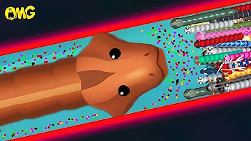 I reached 85,000+ points in snake.io🐍in the shortest possible time🐍Collect big score from the MAP🐍