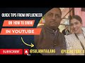 Meet influencer yashi ji sharing tips on how to become youtubersuccess suyashvlogs