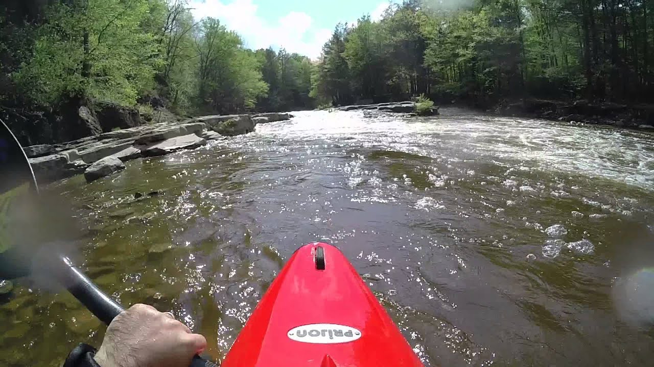 Mehoopany Creek kayaking near Forkston PA YouTube