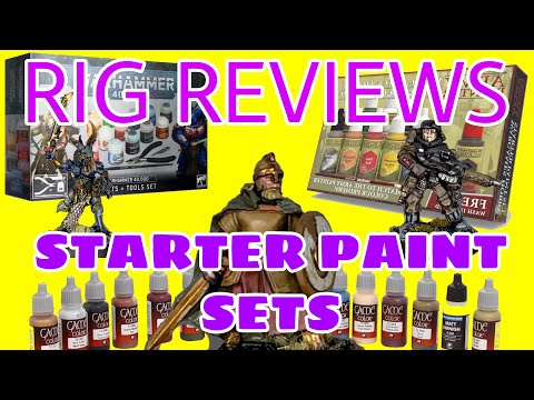 What's The BEST Starter Paint Set, Army Painter - Vallejo - Citadel