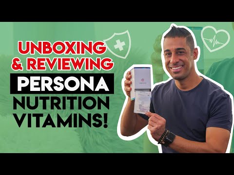 π Persona Nutrition Vitamins - Unboxing and honest review!!! π¨π½ββοΈ
