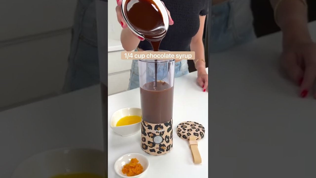 Orange Mocha Frappe BlendJet Recipe