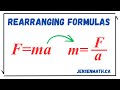 Rearranging Formulas | math 9 | jensenmath.ca