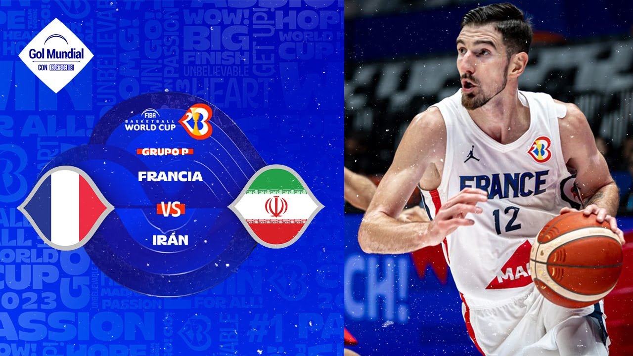 Pontos e melhores momentos França 82x55 Irã pela Copa do Mundo de Basquete