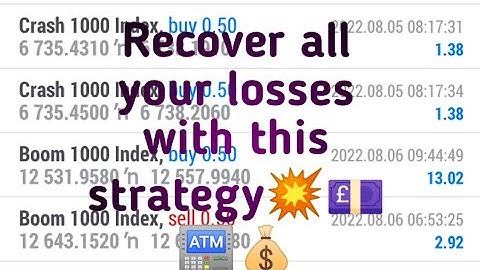 THE SNIPER🏹💵 BOOM AND CRASH SCALPING STRATEGY 2022. Thank me later🔥💸