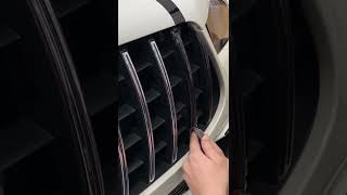 BLACKING OUT A MERCEDES GRILL