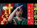 とても叶わないと感じている願いや、起こってしまった出来事をひっくり返すような、叶いそうにない願いがあるときに耳にすると強力に手助けが入って状況が一変する奇跡のご祈祷を奏上します