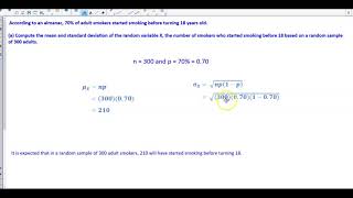 Math 14 6.2 Objective 3: Compute the mean and standard deviation of the random variable​ X