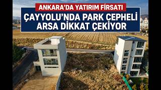 Çayyolu İlko’da parka cephe 282 m2 arsa