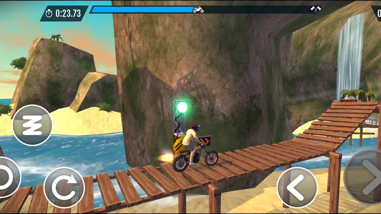 Stunt Bike Extreme Level 86 - From Cave to Beach 