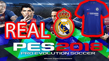 Pes 2018 : How to Import Real names Kits Emblems NEW
