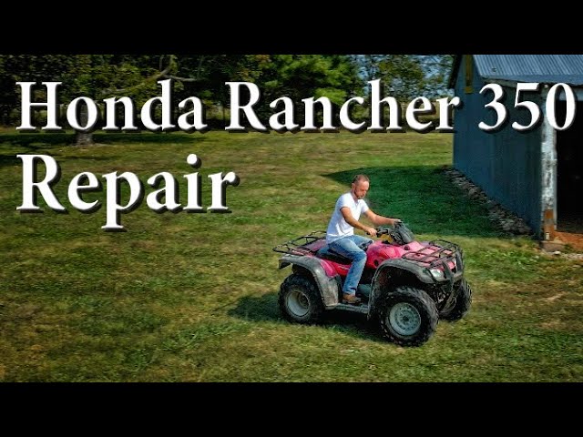 Clymer Manuals Honda TRX350 Manual Rancher Manual repair manual 4