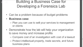 Computer Forensics Ch 2 Lecture