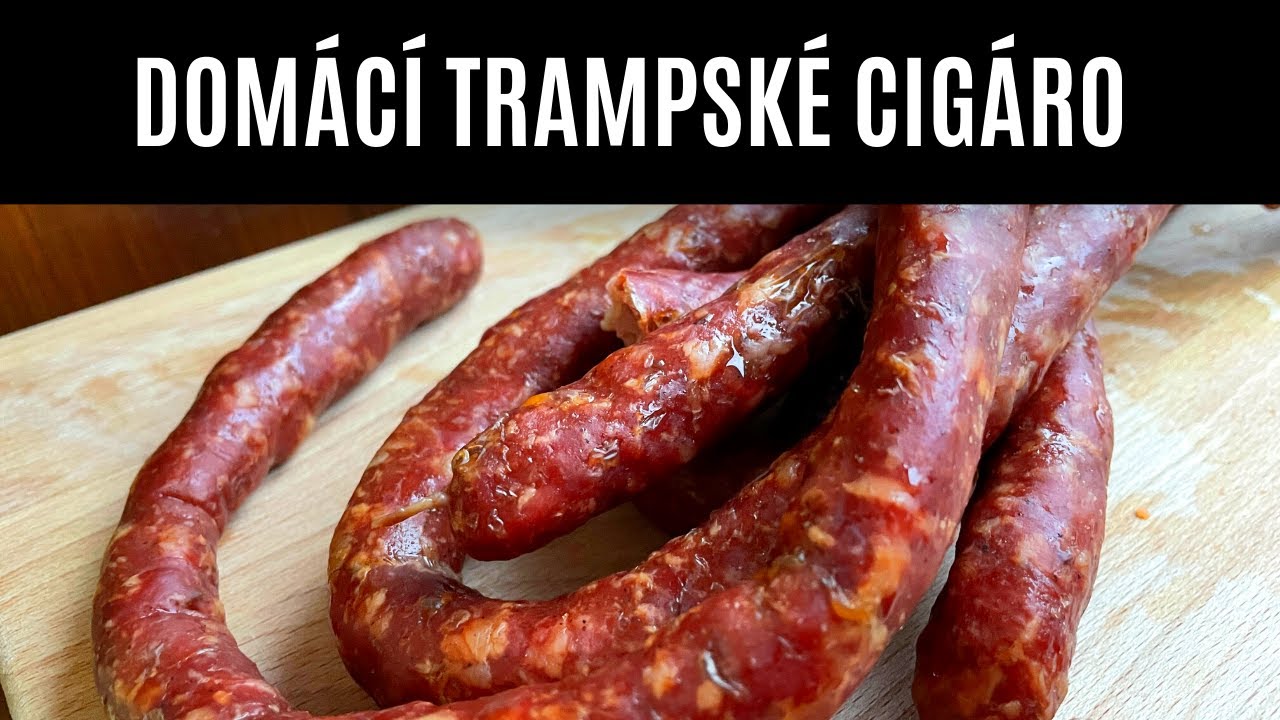 TRAMPSKÉ CIGÁRO | Recept a postup na domácí uzené | Z UDÍRNY #45
