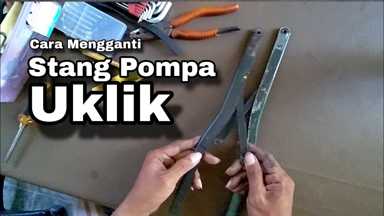 CARA MENGGANTI STANG POMPA UKLIK YANG KOCLAK DAN UKURANNYA, SNIPER NGESOT 2025