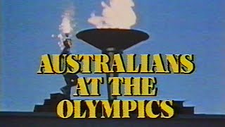 Australians At The Olympics | 1896 - 1980 (VHS - 1984)