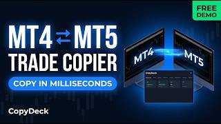 Details CopyDeck Trade Copier – Copy Trades Between MT4 & MT5 on One PC/VPS (Setup & Demo) News