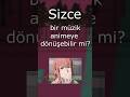 Sizce bir müzik animeye dönüşebilir mi? #shorts  #anime #turkceanime #yofukashinouta #creepynuts