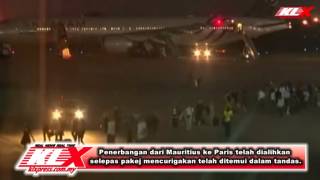 Jumpai Bungkusan Misteri Dalam Air France Ke Kenya