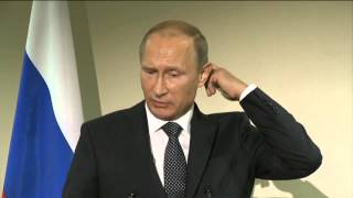 Владимир Путин по итогам встречи с Бараком Обамой: Отношения России и США находятся на низком уровне