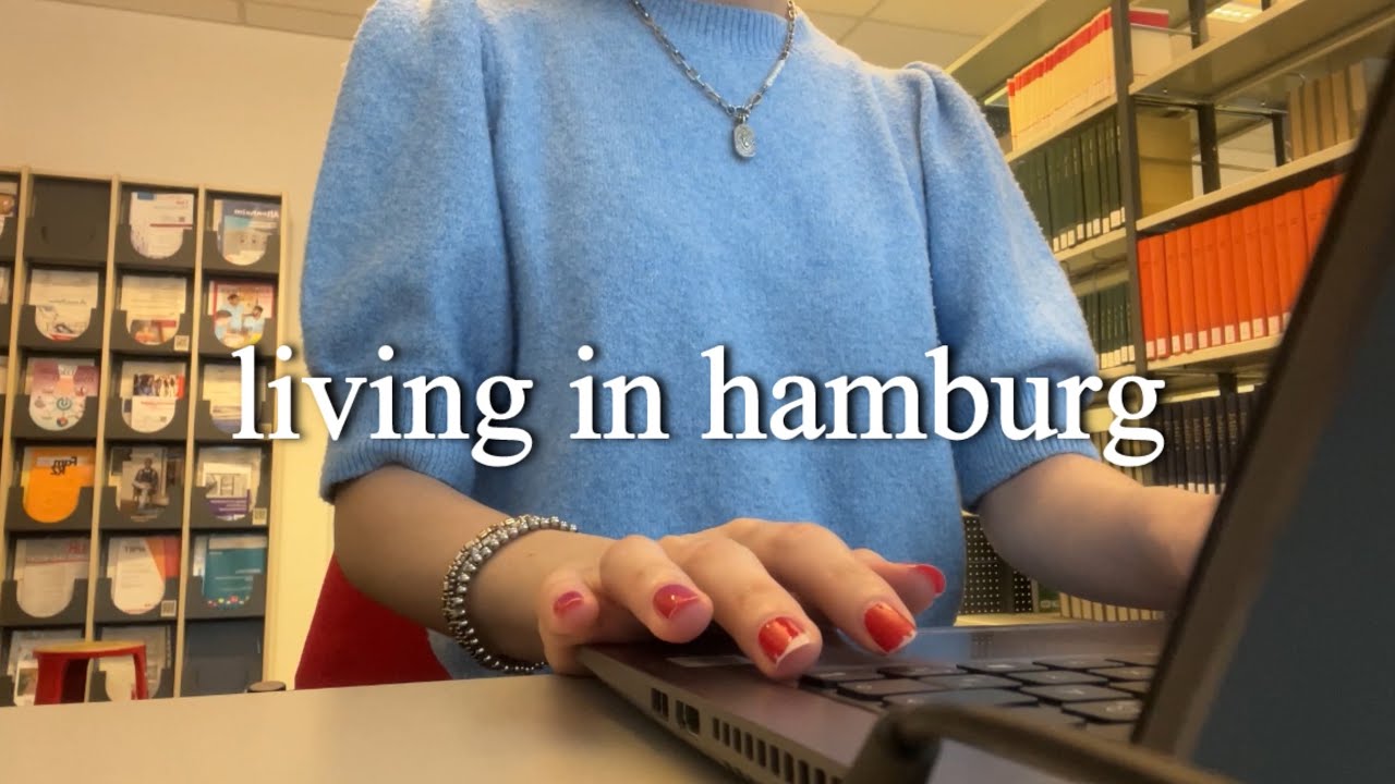 Hamburg Vlog || Finals Week: Just studying, working and eating 
