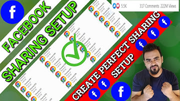 Facebook Sharing Setup🤑 | How to make Facebook Sharing Setup | Facebook Sharing Setup kaise banaye